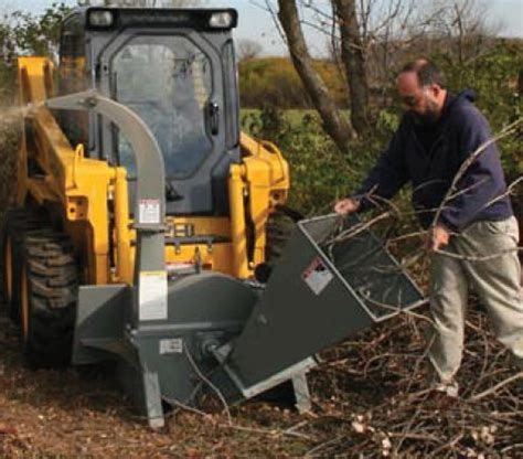 skid steer attachments wood shredder attachment|mower attachments for skid loaders.